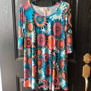 Christian Caliendo Tunic Dress with Pockets✨ SZ M